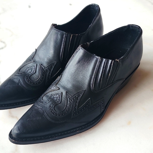 Seyschelles Shoes - Seychelles Black Western Booties Women's Size 6.5